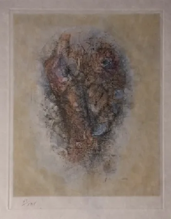 彫版 Wols - Sombre dimanche