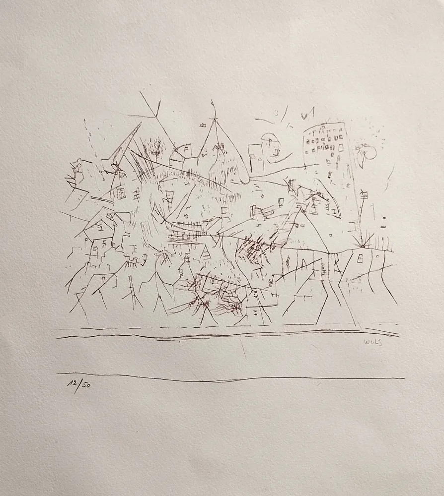 リトグラフ Wols - Untitled