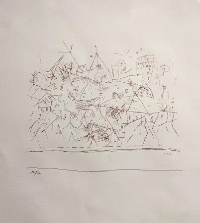 リトグラフ Wols - Untitled