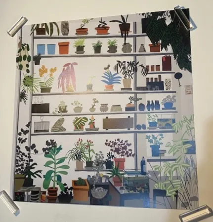 掲示 Wood - Large Shelf Still life