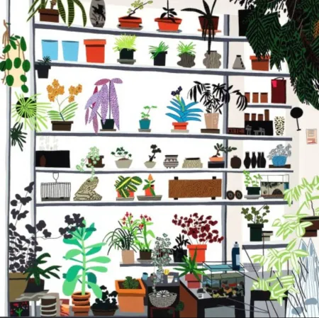 オフセット Wood - Large Shelf Still Life