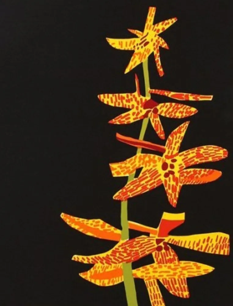 シルクスクリーン Wood - Untitled