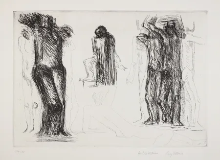 彫版 Wotruba - Ommagio a Michelangelo