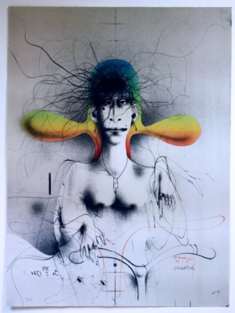 リトグラフ Wunderlich - Easy Rider