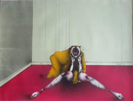 リトグラフ Wunderlich - La Belle et la Bete