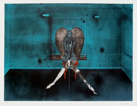 リトグラフ Wunderlich - No Angel