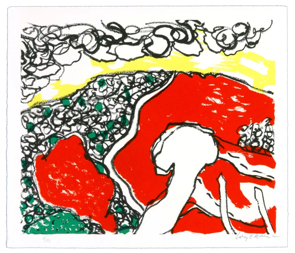 リトグラフ Wyckaert - Epistle to the earl of Burlington 10