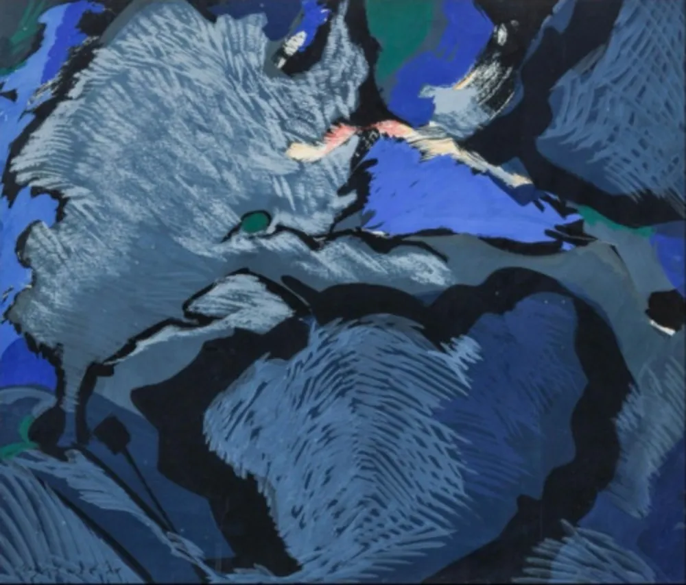 モノタイプ Wyckaert - Sans titre