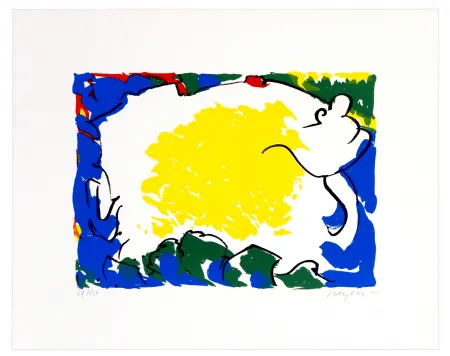 リトグラフ Wyckaert - Sans titre