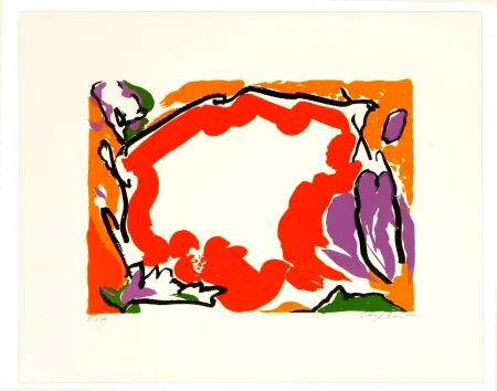 リトグラフ Wyckaert - Sans titre