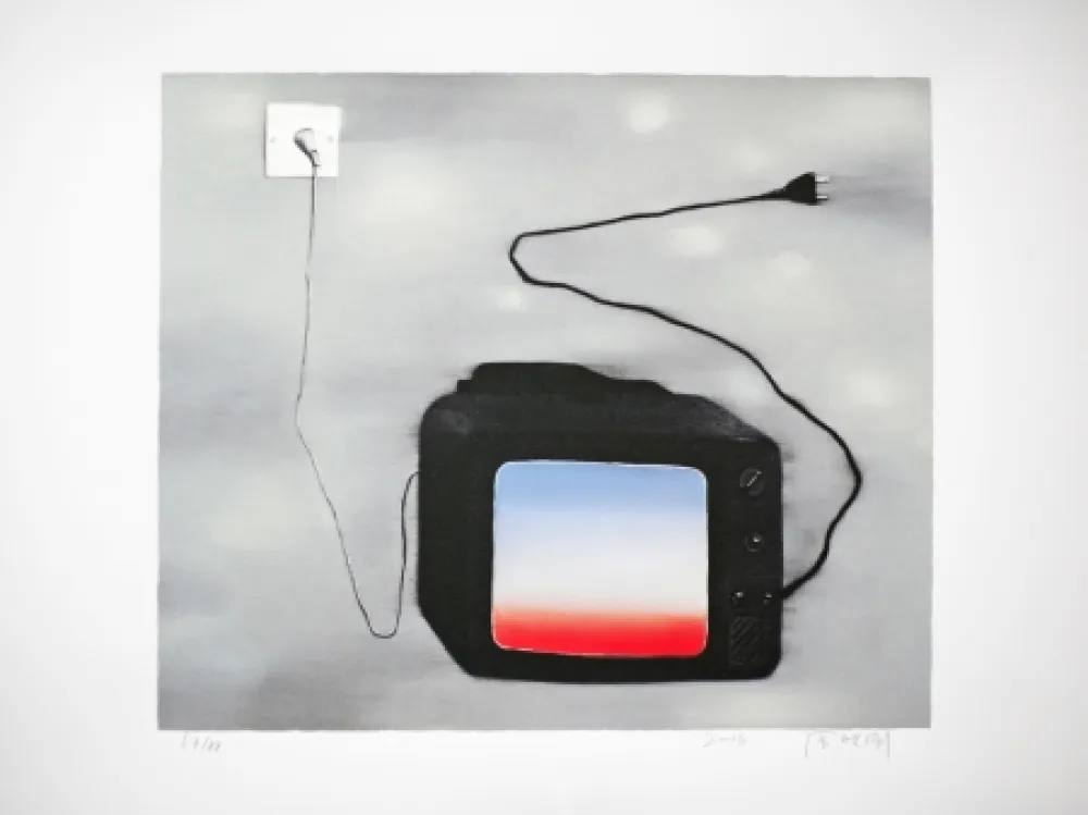 リトグラフ Xiaogang - Amnesia & memory