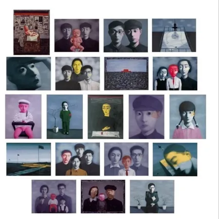 リトグラフ Xiaogang - The Storyteller's Enchantments (Portfolio of 20)