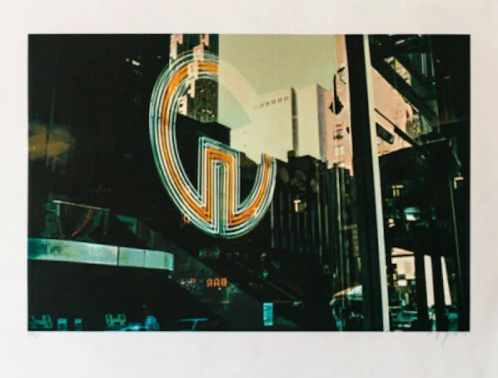 シルクスクリーン Yao - Reflection #4