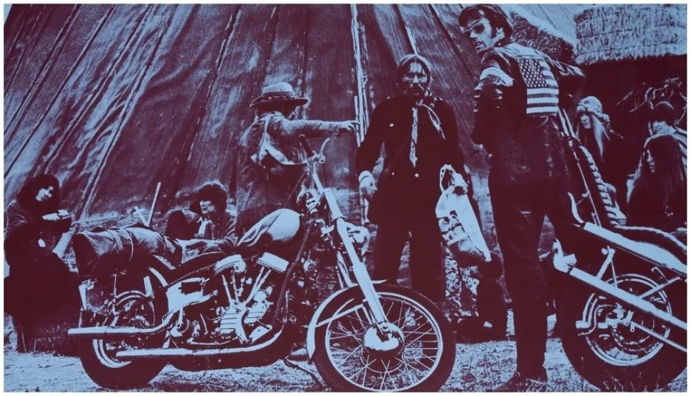 シルクスクリーン Young - Easy Rider