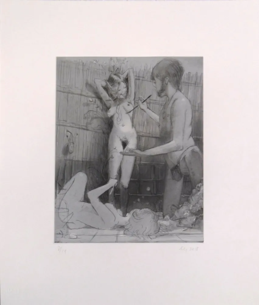 彫版 Yuskavage - Art Students