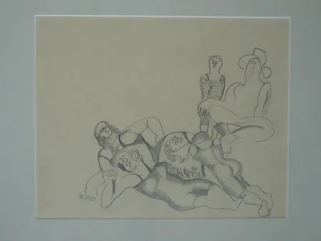 技術的なありません Zadkine - Les baigneuses