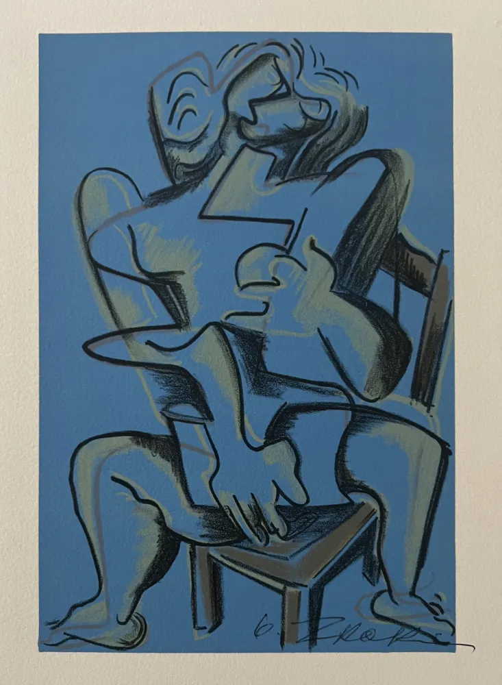 リトグラフ Zadkine - Lithographie Les Travaux d'Hercule