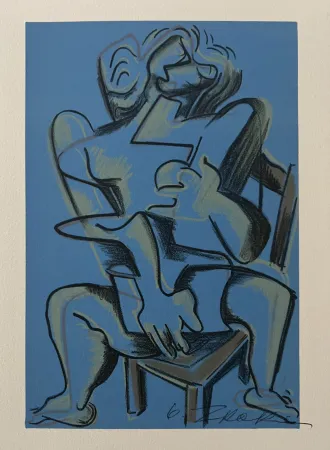 リトグラフ Zadkine - Lithographie Les Travaux d'Hercule