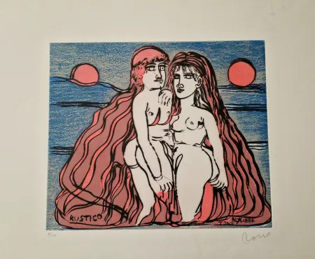 エッチング Zancanaro - Alibek e Rustico