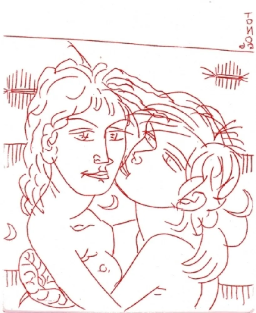 挿絵入り本 Zancanaro - Amen. Per una donna. Per Euridice