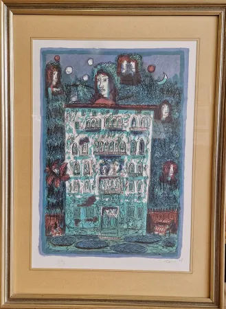 リトグラフ Zancanaro - Composizione