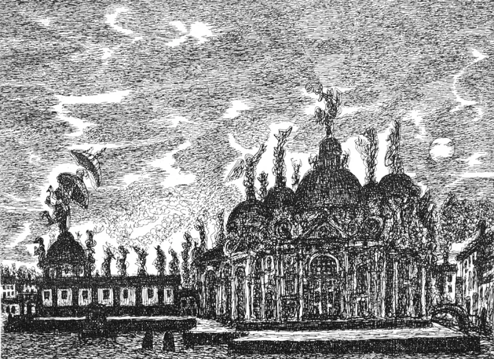 エッチング Zancanaro - La Salute