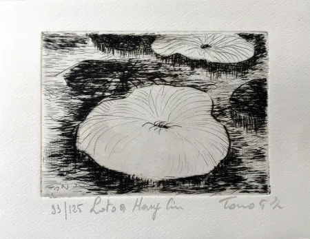 エッチング Zancanaro - Loto a Hang-Cin