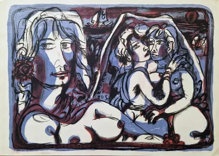 リトグラフ Zancanaro - Selinus