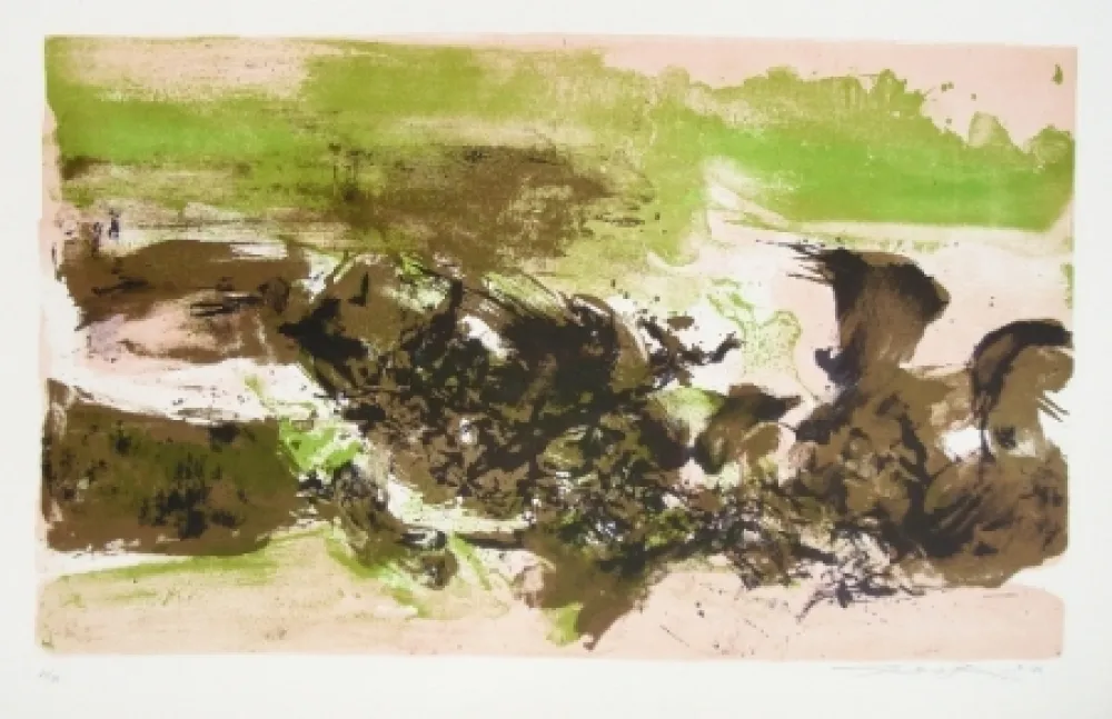 リトグラフ Zao - A la gloire de l'image 271