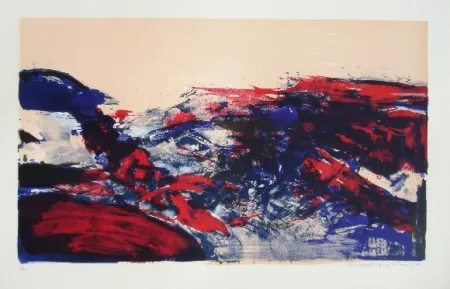 リトグラフ Zao - A la gloire de l'image 274