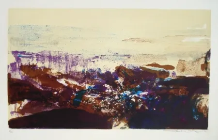 リトグラフ Zao - A la gloire de l'image 279