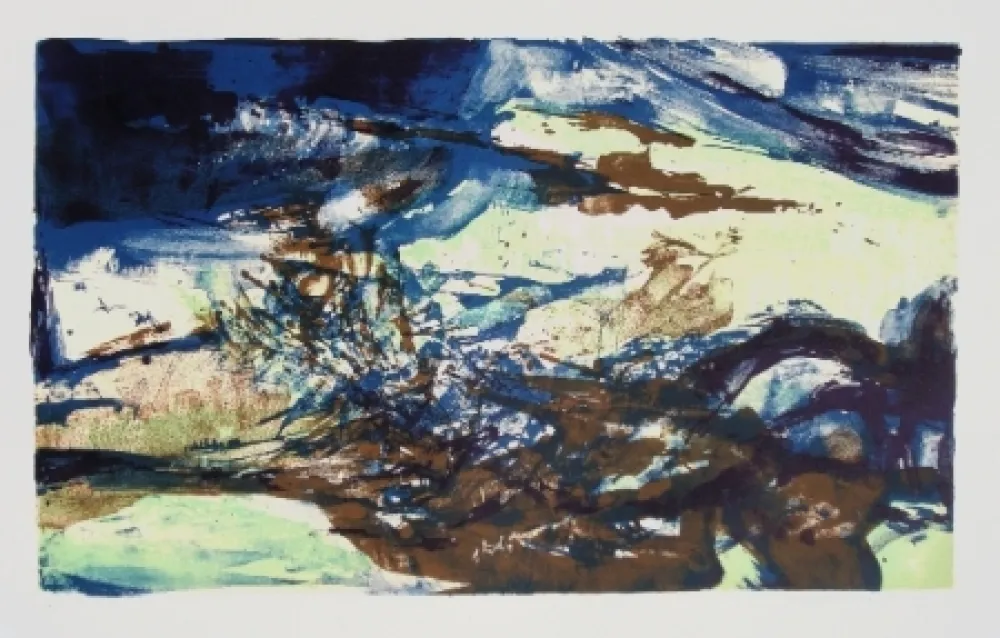 リトグラフ Zao - A la gloire de l'image 281