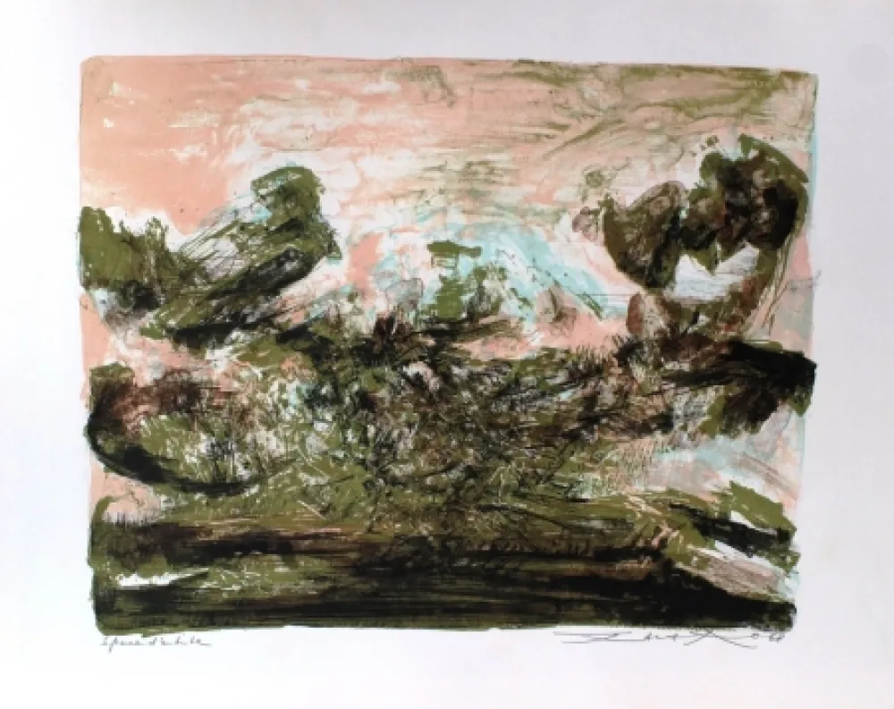 リトグラフ Zao - Agerup 185