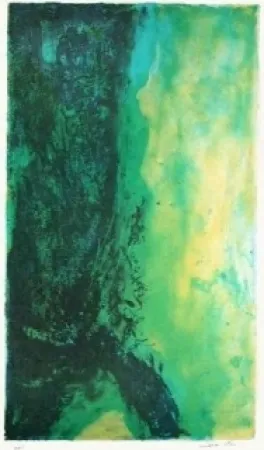 リトグラフ Zao - Composition 396