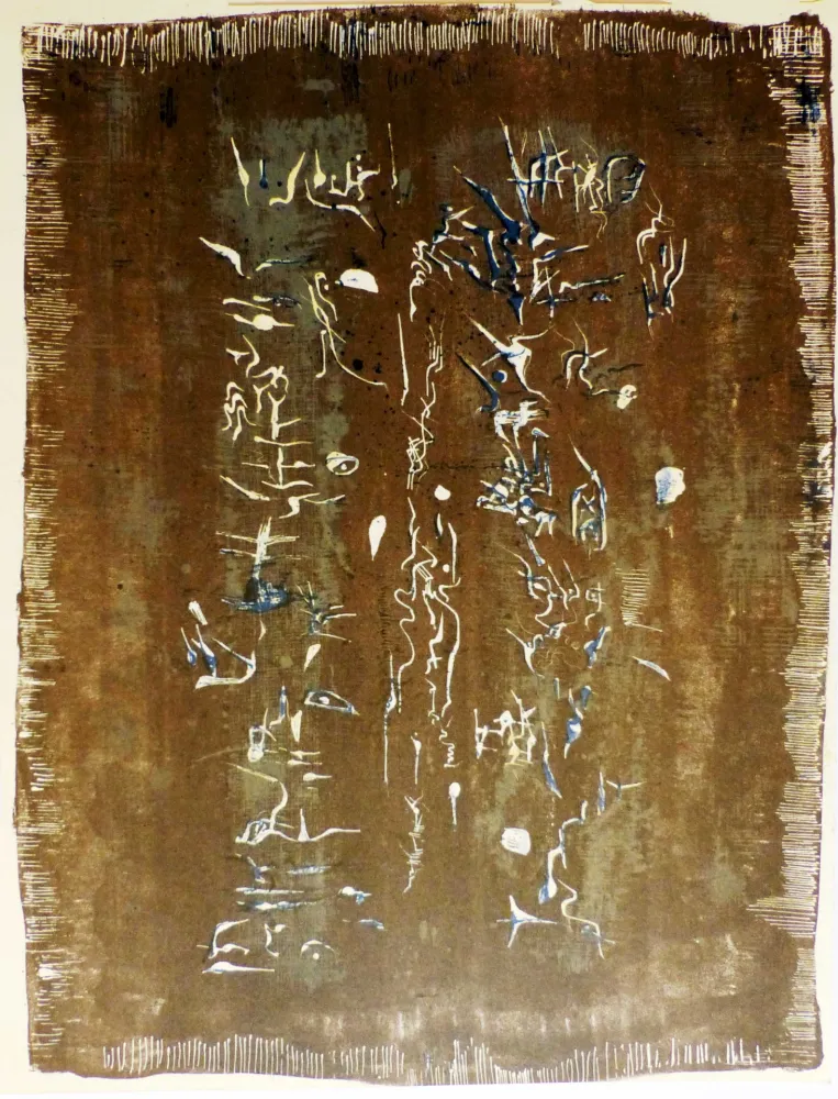 リトグラフ Zao - ECRITURE PLASTIQUE