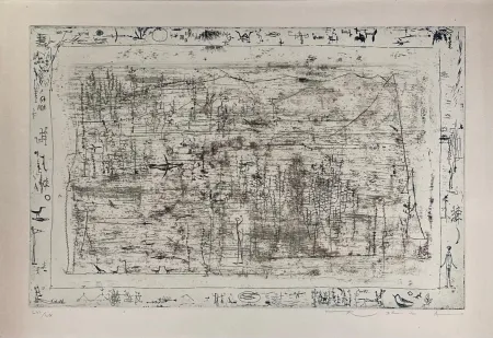 エッチング Zao - Flore et faune 