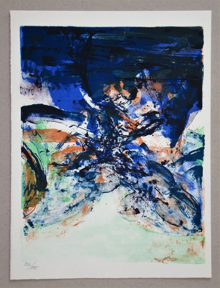 リトグラフ Zao - Hommage à San Lazzaro