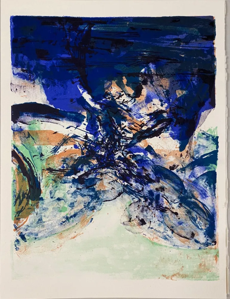 リトグラフ Zao - Hommage à San Lazzaro