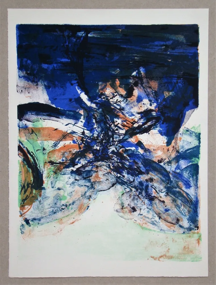 リトグラフ Zao - Hommage à San Lazzaro