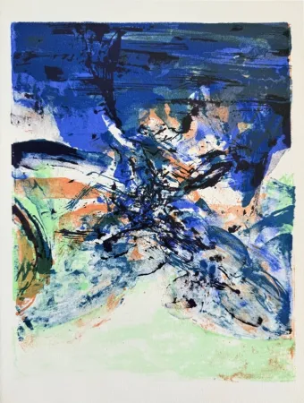 リトグラフ Zao - Hommage à San Lazzaro