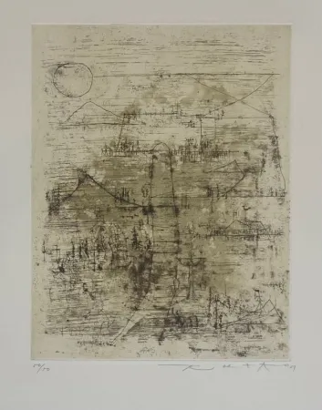 エッチング Zao - L'Escalier 