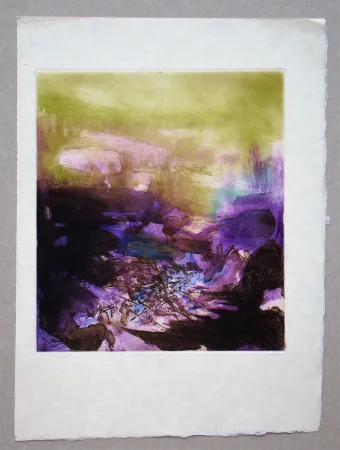 エッチング Zao - L'Étang