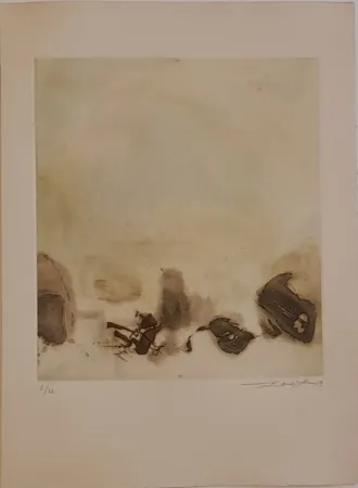 エッチング Zao - L'étang 