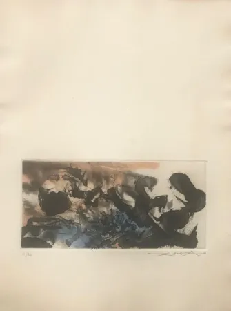 エッチング Zao - L'étang