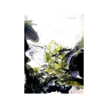技術的なありません Zao - Lithographie originale - Composition abstraite