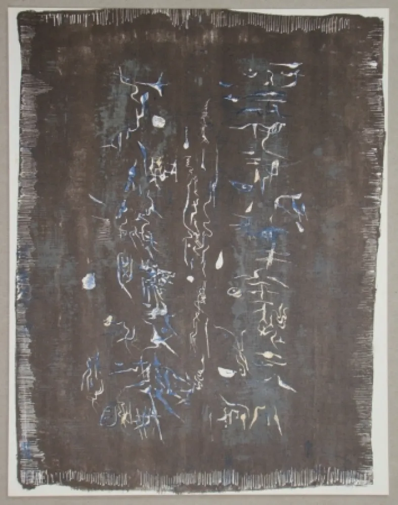 リトグラフ Zao - Lithographie originale pour XXe Siècle