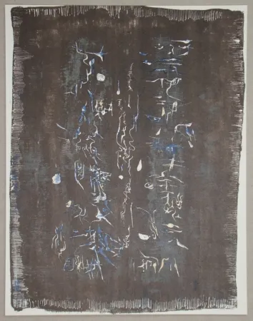 リトグラフ Zao - Lithographie originale pour XXe Siècle