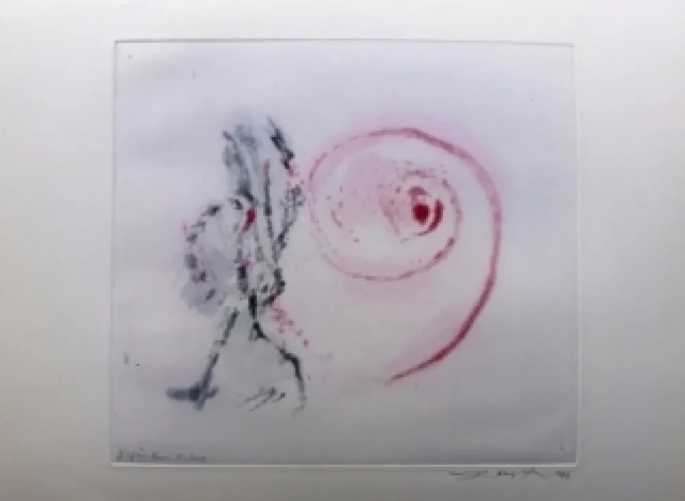 エッチングと　アクチアント Zao - Pour Henri Michaux