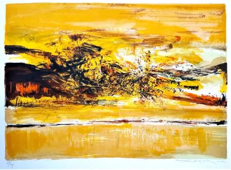 リトグラフ Zao - Untitled