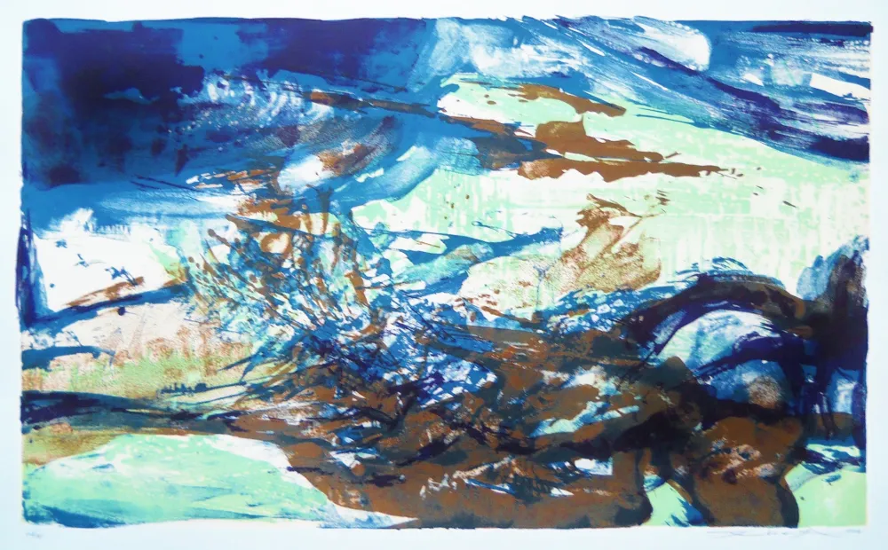 リトグラフ Zao - Untitled